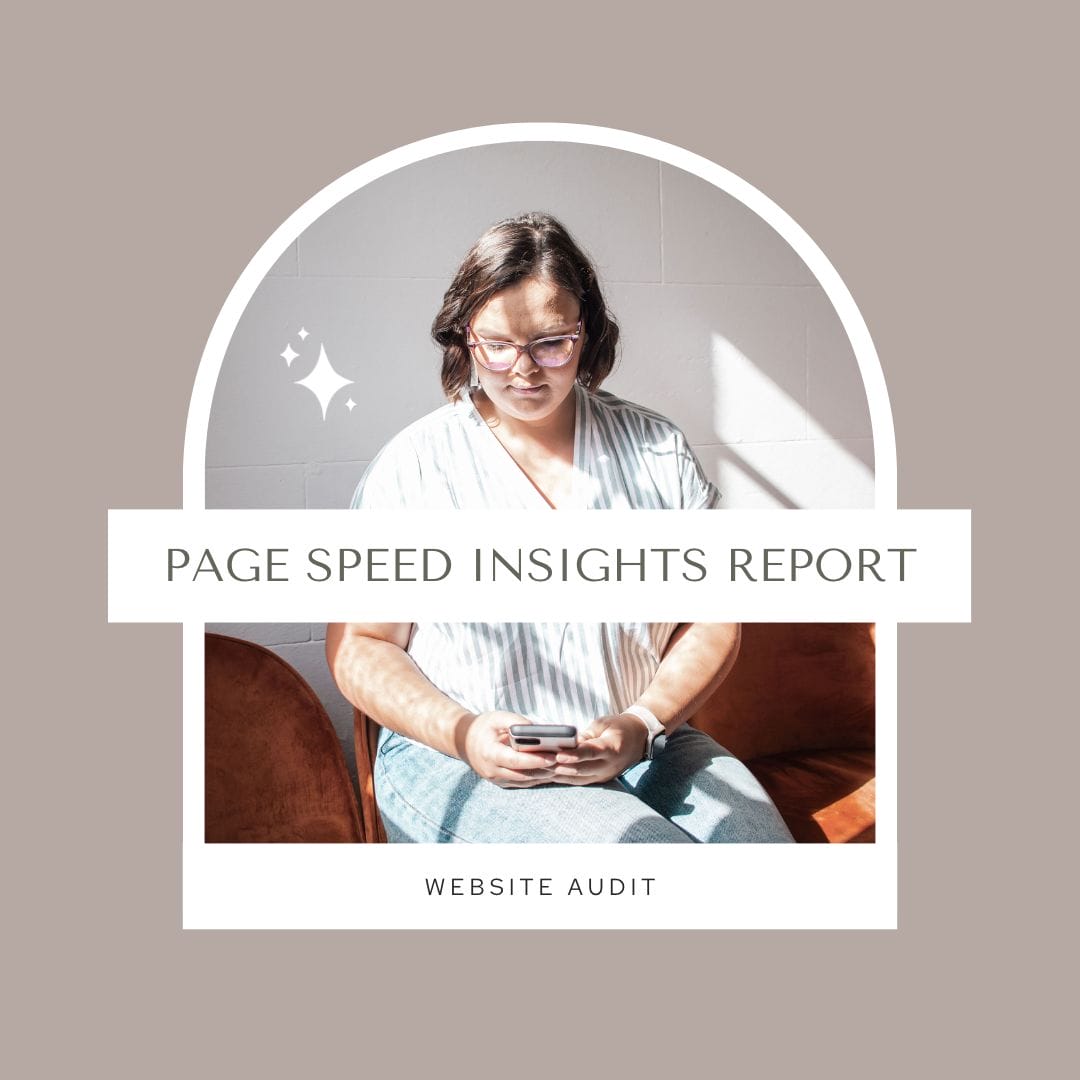 Page Speed Insights Report